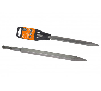 Зубило пикообразное 14?250 мм, SDS-Plus, пластиковый держатель, 1 шт, 