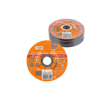 Круг шлифовальный, зачистной по металлу, 115х6х22,2 мм, тип 42, A24RBF, серия 