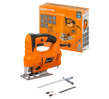 Лобзик электрический ЛЭ-710/85, мощ. 710 Вт, пропил 85 мм, 3000 ход/мин, шнур 3 м, 