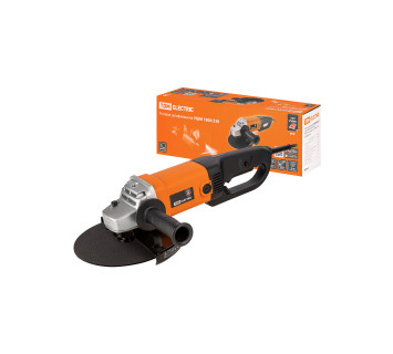 Угловая шлифмашина УШМ 1800/230, мощ. 1800 Вт, диск 230 мм, 6500 об/мин, шнур 3 м, 
