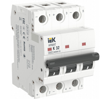 ARMAT Автоматический выключатель M06N-DC 3P K 32А IEK
