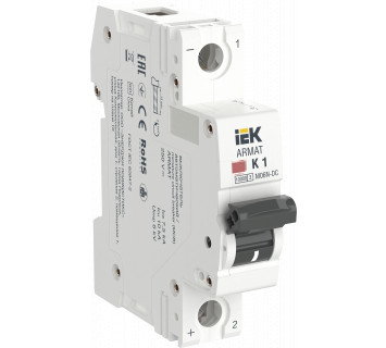 ARMAT Автоматический выключатель M06N-DC 1P K 1А IEK