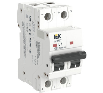 ARMAT Автоматический выключатель M06N-DC 2P L 1А IEK
