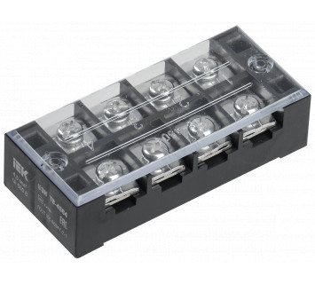 Блок зажимов наборный БЗН ТВ-1004 10мм2 100А 4 пары IEK
