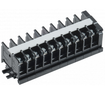Блок зажимов наборный БЗН TK-020 2,5мм2 20А на DIN-рейку 10 пар IEK