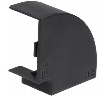 ELECOR Поворот 90град КМП 40х25 черный (4шт/компл) IEK