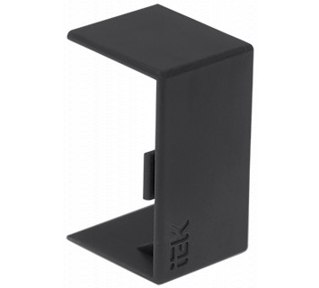 ELECOR Соединитель на стык КМС 15х10 черный (4шт/компл) IEK