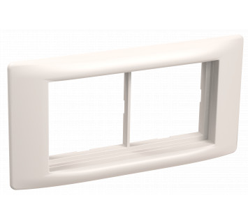 Рамка и суппорт на 4 модуля 60мм 