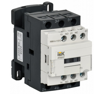 ARMAT Контактор КМИ-А-11212 LC1D 12А 36В/АС3 1NO/1NC IEK