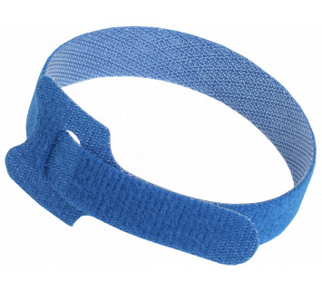 Хомут-липучка ХКл 14х310мм синий (100шт) IEK