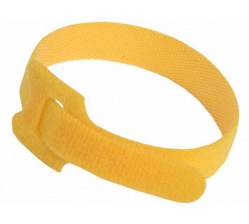 Хомут-липучка ХКл 14х135мм желтый (100шт) IEK