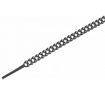 Стяжка универсальная многоразовая RS 10х300мм черная (20шт/упак) IEK