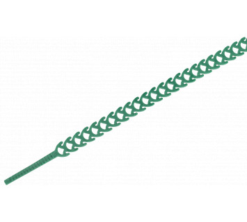 Стяжка универсальная многоразовая RS 10х300мм зеленая (20шт/упак) IEK