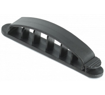 Клипса самоклеящаяся КС-5 черная (12шт)IEK