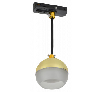 LIGHTING Светильник 4119 декоративный трековый подвесной под лампу GX53 золото IEK