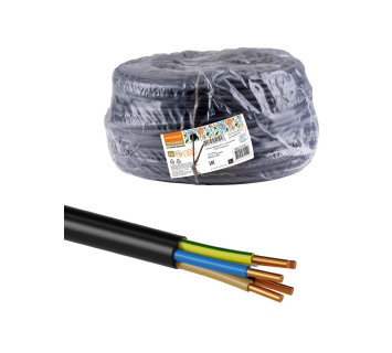 Провод ВВГмбнг(А)-LS 5х4 220/380 (100м) Народный