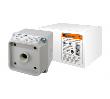 Бокс БЗ-М-IP54 для КПУ 10А-16А (1-3 сл), 25А (1-2 сл) TDM