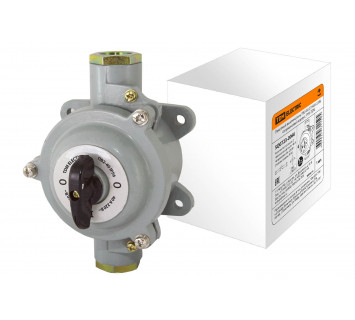 Пакетный выключатель ПВ2-40 2П 40А 220В, силуминовый корпус, IP56 TDM