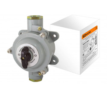 Пакетный выключатель ПВ3-16 3П 16А 220В, силуминовый корпус, IP56 TDM