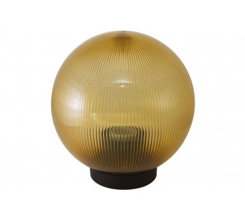 Светильник НТУ 02- 60-254 шар золотой с огранкой d=250 мм TDM