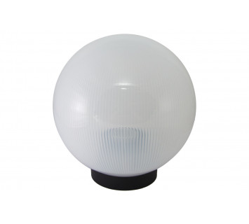 Светильник НТУ 02-100-352 шар опал с огранкой d=350 мм TDM