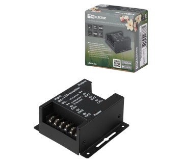 Усилитель для светодиодных лент и модулей RGB-12В-24А-288Вт-IP20, 3 канала, TDM