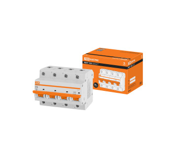 Авт. выкл. ВА47-100 4Р  6А 10кА х-ка D TDM