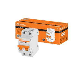 Авт. выкл.ВА47-29 2Р 10А 4,5кА х-ка С TDM