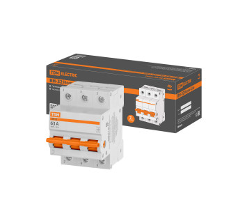 Выключатель нагрузки (мини-рубильник) ВН-32 3P 63A Home Use TDM