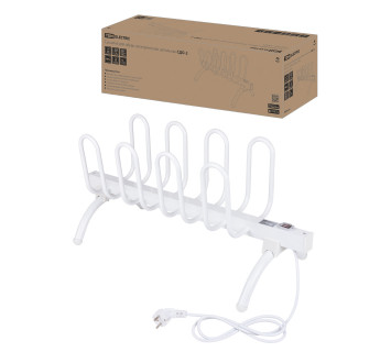 Сушилка для обуви электрическая напольная, СДО-2, 80 Вт, на 4 пары обуви, TDM