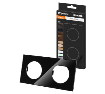 Рамка двойная агат, стекло, 