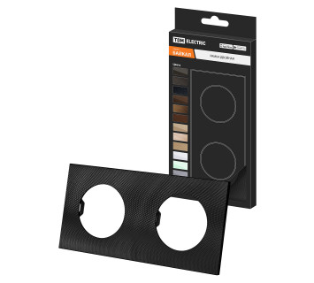 Рамка двойная агат, алюминий, текстурированный, 