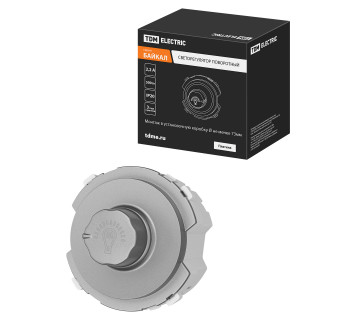 Светорегулятор (RL, 500Вт) поворотный платина, 