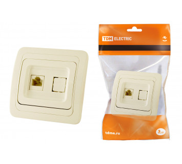 Розетка компьютерная RJ-45 сл. кость 