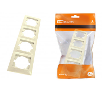 Рамка 4-х постовая горизонтальная сл. кость 