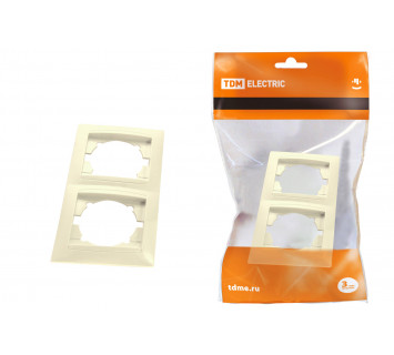 Рамка 2-х постовая вертикальная сл. кость 