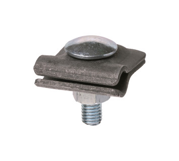 Зажим соединительный универсальный 1-о болтовой 30х30 мм, прут-прут ?6-16 мм, термодиф. TDM