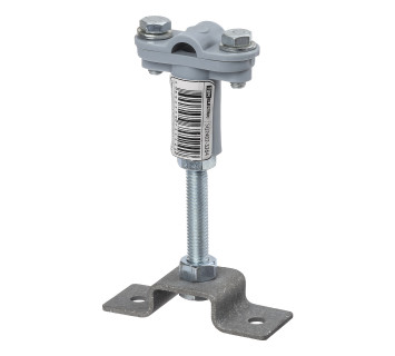 Держатель для гориз. и верт. поверхностей полим-й 2-х болтовой выс. 100 мм , для прута ?6-10 мм TDM