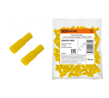 Разъем РшИм 5,5-6-4 штекер (мама) (100шт) TDM