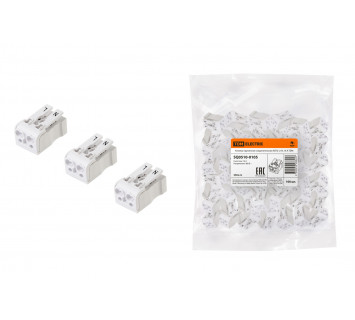 Клемма пружинная соединительная КСП2-L+N, 16 A TDM