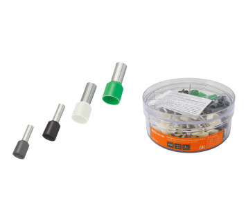 Набор наконечников-гильз серии Е №2 (Е4009, Е6012, Е10-12, Е16-12) TDM