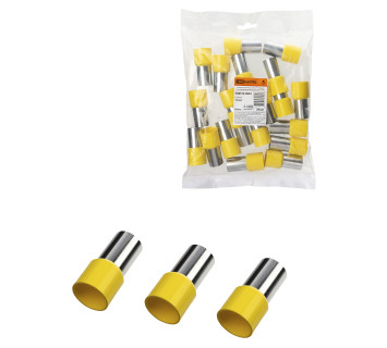 Наконечник-гильза Е150-27 150мм2 с изолированным фланцем (20шт) TDM