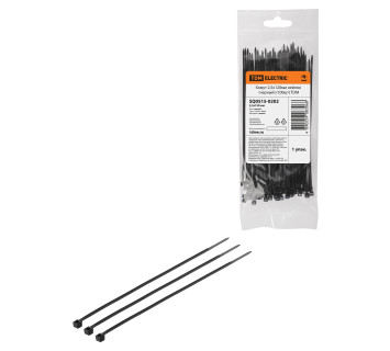 Хомут 2,5х120мм нейлон (черный) (100шт) TDM