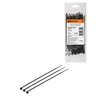 Хомут 2,5х160мм нейлон (черный) (100шт) TDM