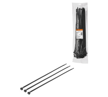 Хомут 8,8х1000мм нейлон (черный) (50шт) TDM