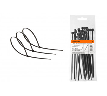 Хомут 4,8х120мм нейлон (черный) (50 штук) TDM