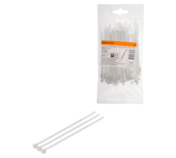 Хомут 2,5х100 мм морозостойкий (белый) (100 шт) TDM