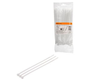 Хомут 4,8х200 мм морозостойкий (белый) (100 шт) TDM