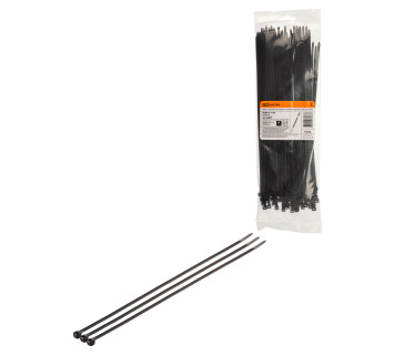 Хомут 4,8х300 мм морозостойкий (черный) (100 шт) TDM