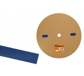 Термоусаживаемая трубка ТУТнг 16/8 синяя (100 м/ролл) TDM